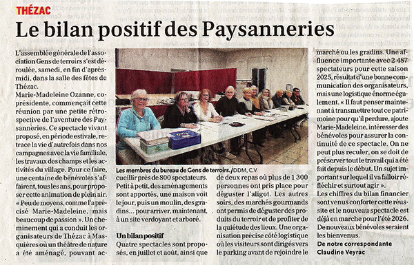 Article presse 2025
