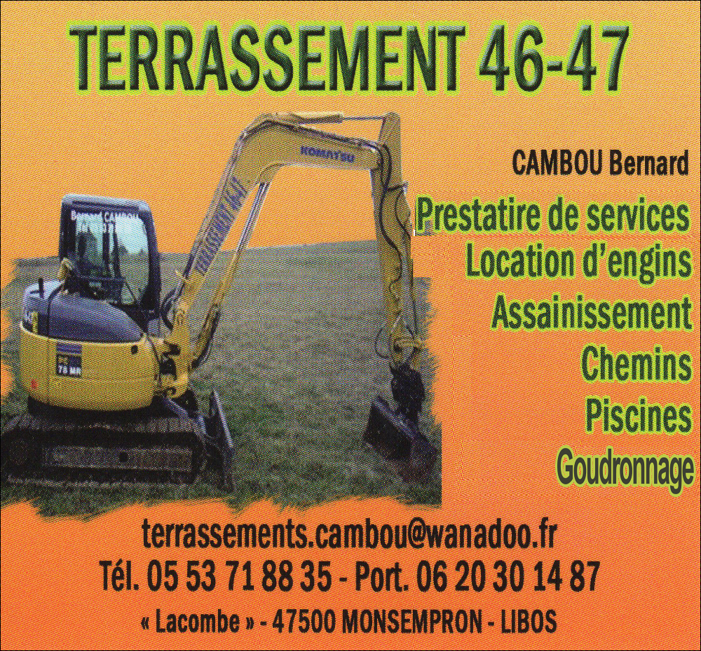 Terrassements Cambou