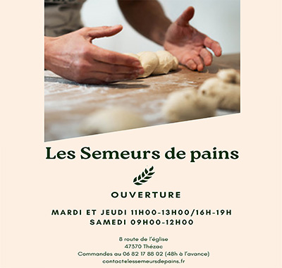 Encart les Semeurs de Pains