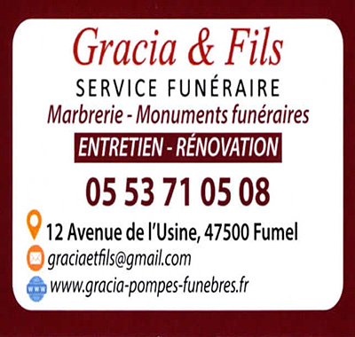 Mailto graciaetfils@gmail.com